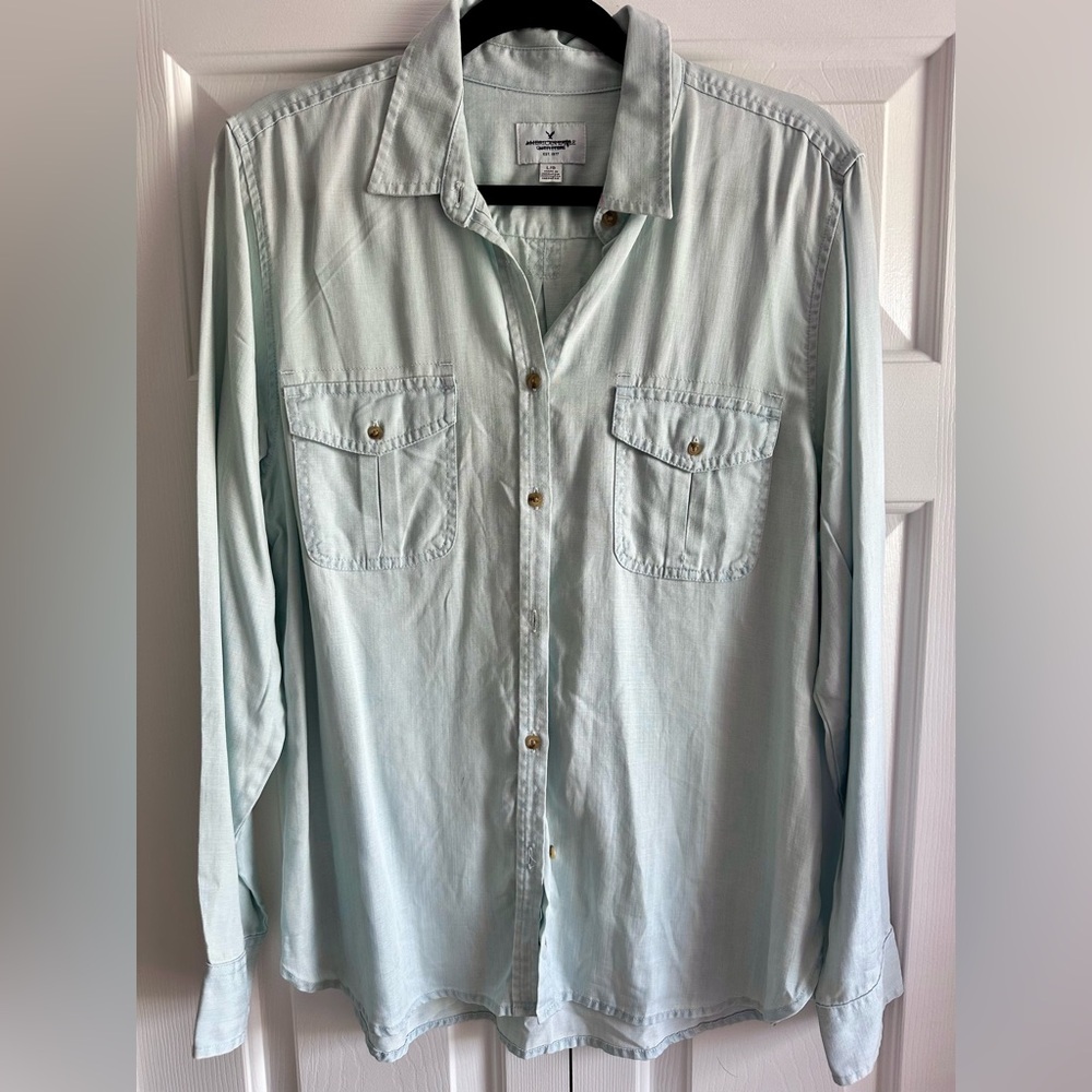 AE Chambray Button Down
